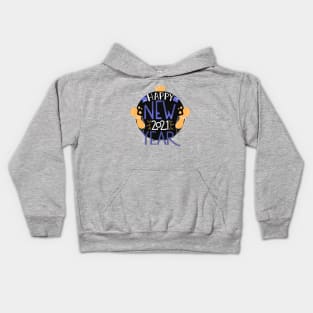 Happy New 2021 Year Kids Hoodie